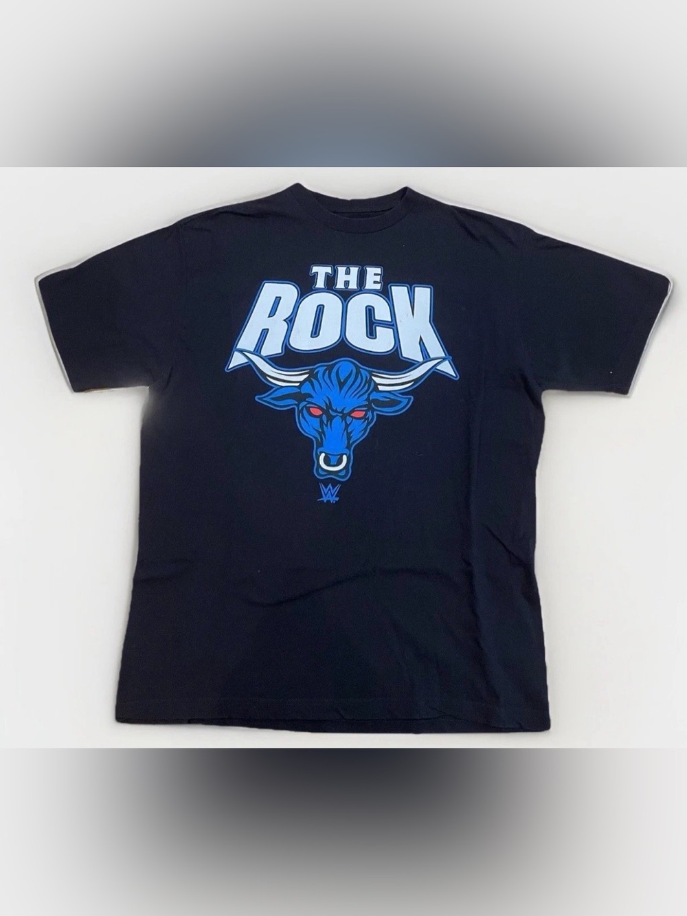 The Rock T-shirt Brahma Bull XL Black 2024 WWF Wrestling Dwayne Johnson Tee
